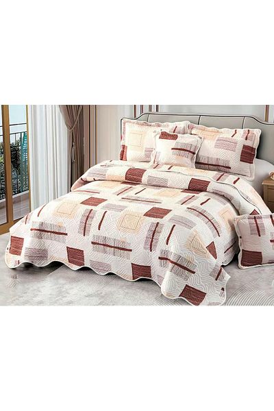 OEM 100% cotton duvet cover, 5 pieces, double bed, 230x250 cm, CB318