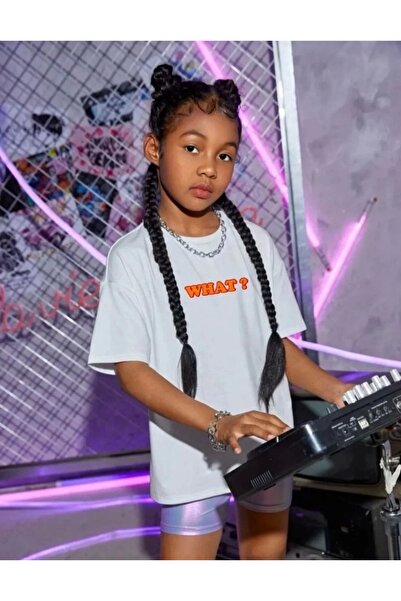 MODA Kids Unisex Printed T-Shirt - White