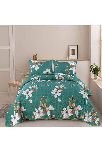 OEM Polyester blanket with pattern, 3 pieces, 220x240 cm, CS23