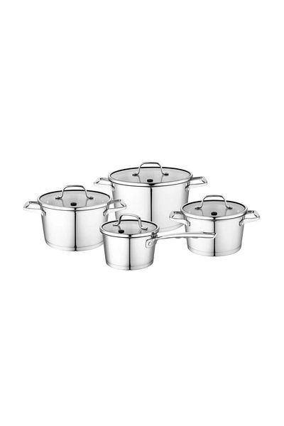 FLORINA KPL stainless steel pot set, 8 pieces