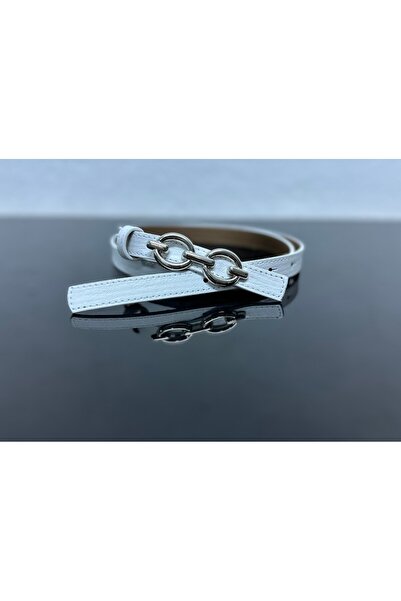 VERAMO حزام نسائي عريض بمشبك فضي عصري أنيق بعرض 1.4 سم