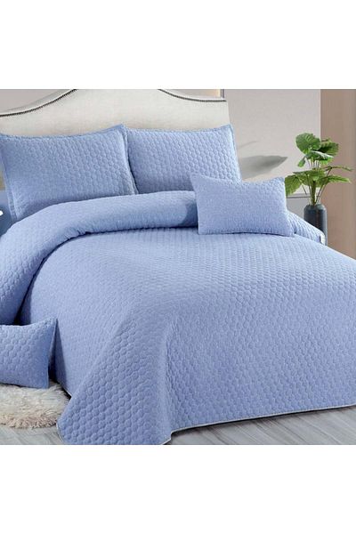 OEM Cotton and linen duvet cover, 5 pieces, double bed, 220x240 cm, CBI02