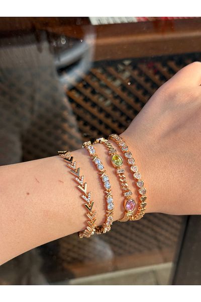 luxyansımalar 4-Piece Jeweler Model Xuping Special Series Combination Bracelet