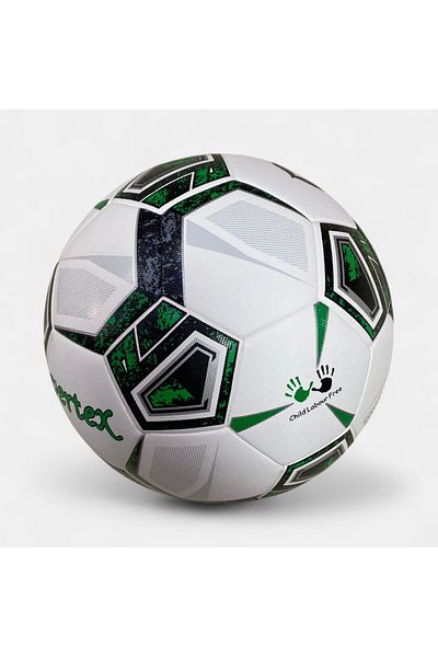 VERTEX Hybrid Vt-242 Soccer Ball 5 No 5 White Green