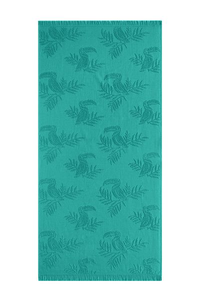 la lune home Beach Towel Patterned