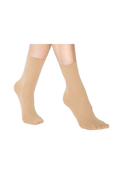 Desimo 5 Pairs 40 Denier Women's Plain Socket Foam Socks