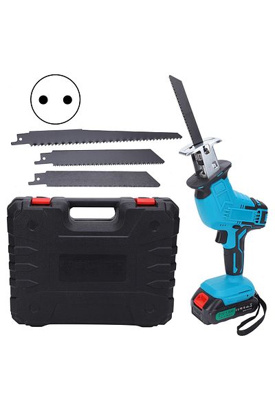 Generic Fierastrau Electric , 1300w, Acumulator Litiu, Adancime Taiere 300mm, Diametru Lama 100mm