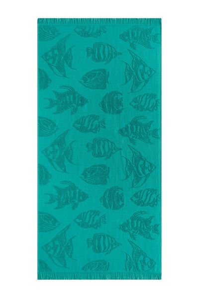 la lune home Beach Towel Patterned