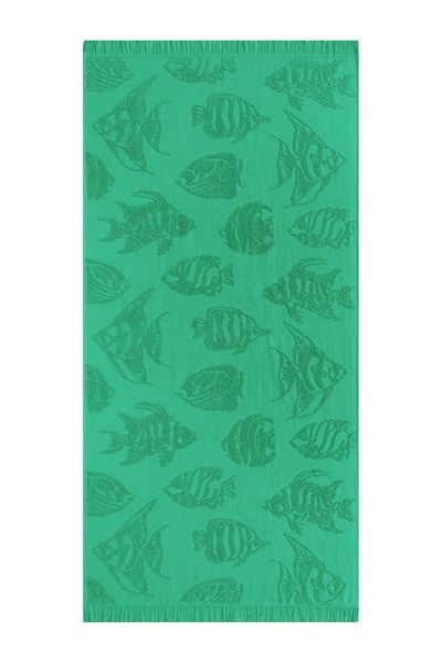 la lune home Beach Towel Patterned