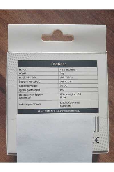 Ark İmza Arksıgner Arkımza Guvencesıyle E Signature (3 Years of Use)