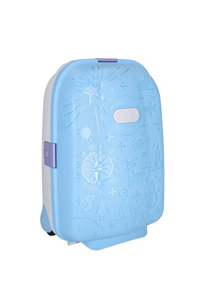 UNIQVIBE Troler pentru Copii cu Maner Extensibil RollyON UniqViBE® 43 CM, Roti Silentioase, Inchidere cu 3 C