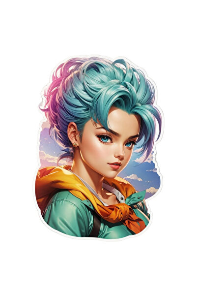 INOVATIX Set de 8 piese, autocolant fetiță cu părul legat și eșarfă, INOVATIX...