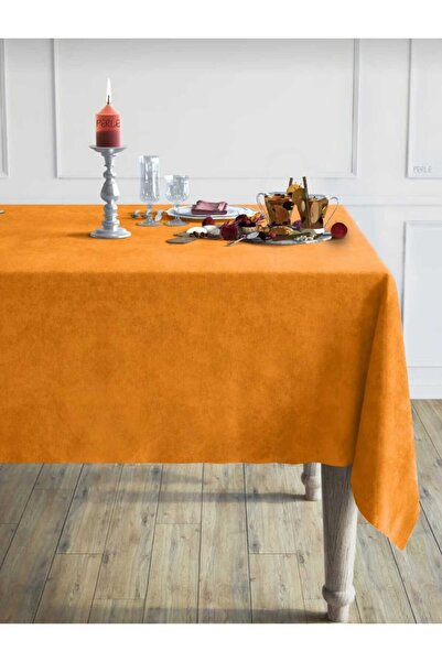 KUM SAATİ Кадифена текстурирана мека покривка за маса