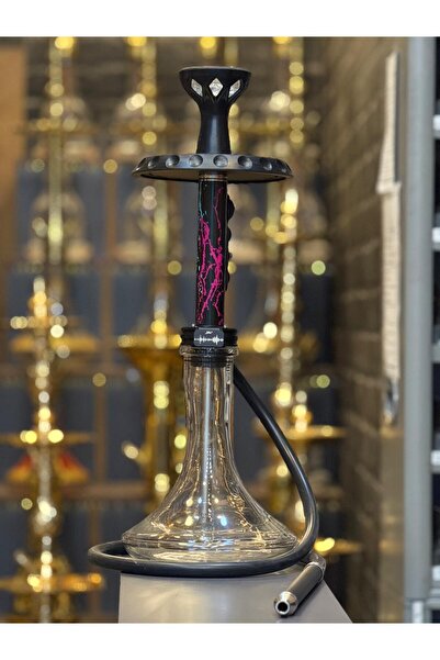 DR KARAM HOOKAH Yeni Tasarim pembe rus Nargile Takımı