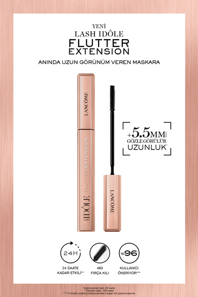 Lancome Instant Eyelash Lifting Effect Lengthening, Plumping Waterproof Mascara
