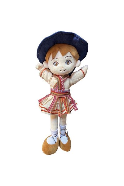 JPT Calusar doll in Romanian folk costume - Romanian dolls