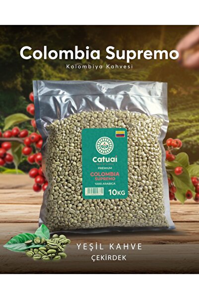 Catuai Supremo Yeşil Kavrulmamış Kahve 10 Kg