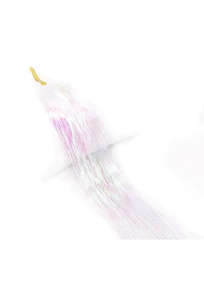 REBORN DESIGN Tinsel Bağlamalı İnci Pembesi Saç Simi