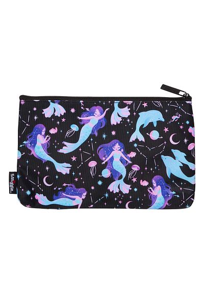 SMIGGLE Glitter Mermaid Detailed Name Writable Pencil Case