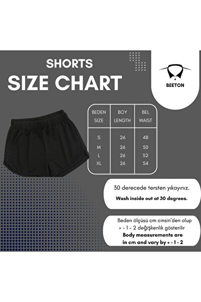 BEETON Dolphin Mini Shorts - Unprinted Short Without Cord