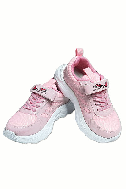 welissa Ανοιχτό ροζ Velcro Elastic Παιδικά Αθλητικά Παπούτσια Ελαφριά Σόλα Άνετη