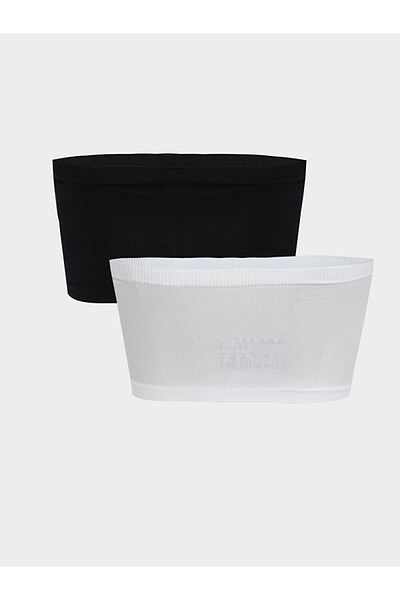 LC Waikiki Noul sezon, fără sârmă, fără căptușeală, sutien plat fără bretele, pachet de 2 - S5EQ21Z8