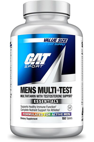 GAT SPORT GAT Men's Multi + Test, 150 Tablets