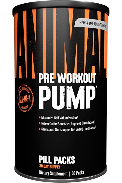 Animal يونيفرسال نيوتريشن أنيمال بامب قبل التمرين، أكسيد النيتريك، الكرياتين،...