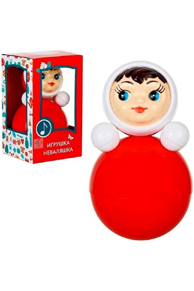 Natavanbutık Roly-Poly Çıngıraklı Oyuncak Hacıyatmaz Bebek (Büyük Boy)