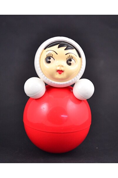 Natavanbutık Roly-Poly Çıngıraklı Oyuncak Hacıyatmaz Bebek (Büyük Boy)