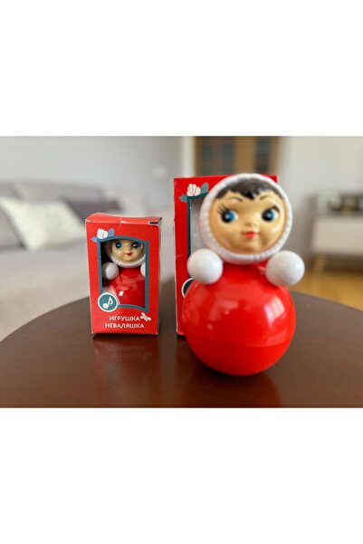 Natavanbutık Roly-Poly Çıngıraklı Oyuncak Hacıyatmaz Bebek (Büyük Boy)