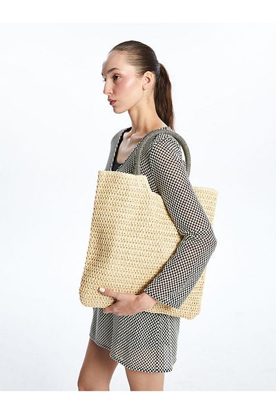 LC Waikiki Wicker Women's Handbag