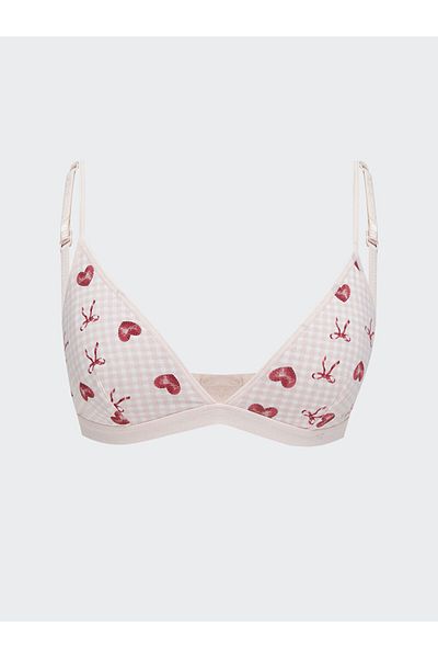 LC Waikiki Printed First Bra Without Underwire No Padding