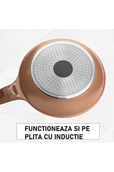 Royalty Line Cookware set, 13 pieces, non-stick, copper color, – BS1010M