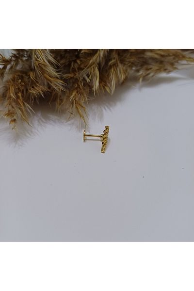 Canım kendim Wing Model Gold Color Tragus (One Piece)