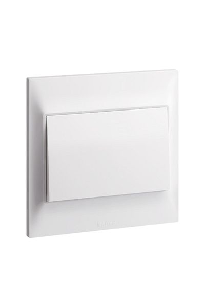 Legrand 1G Single Switch 16A White