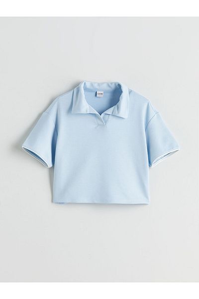 LC Waikiki Tricou și pantaloni pentru fete cu guler polo