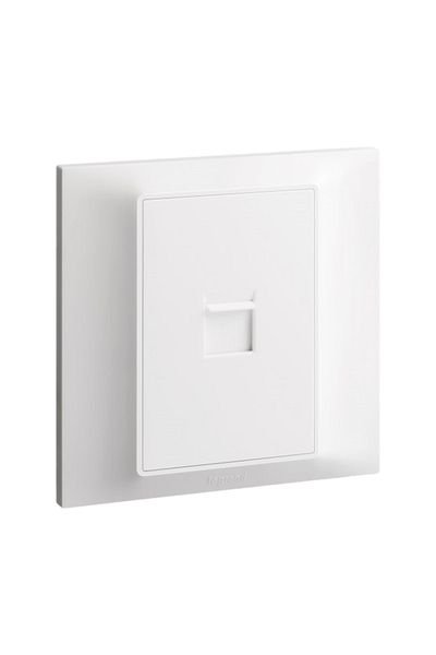 Legrand RJ 45 White Internet/Network Plug