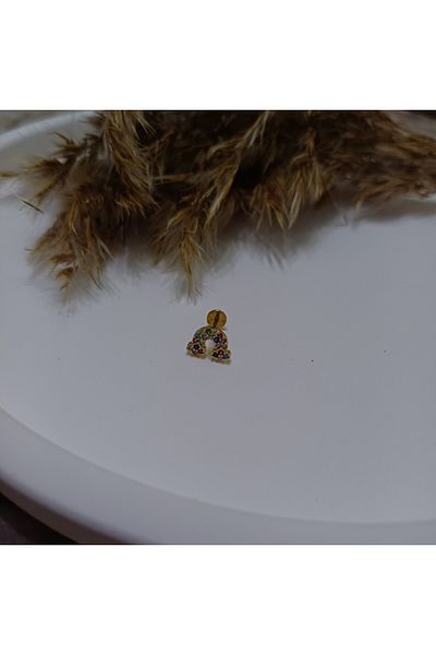 Canım kendim Cloud Model Colorful Stone Tragus (One Piece)