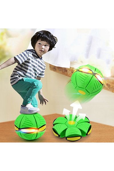 Boldy Lighted Ufo Ball - Flying Ball - Magic Ball - Fun Ball - Flying Frisbee - Pet Play Ball -Game Disc Ball