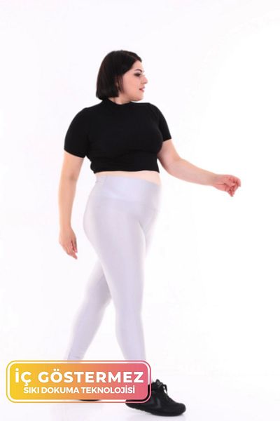 Por Favor High Waist Tummy Control Firming Corset Imported Diving Leggings with Push up Feature