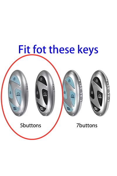 emii auto spare parts Husa pentru chei Hyundai Tucson Nou Ioniq Kona Elantra cu 5 butoane Model Lila