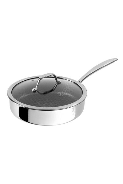 Berlinger Haus Tigaie Eternal Collection Berlinger Haus BH 8511 din oțel inoxidabil cu capac, 24 cm, antiaderentă