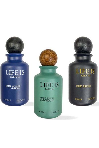 life is life Vetris Life Collection (Blue Scent - Oud Fresh - Magic Touch Patchouli)