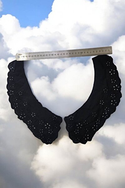 DUAYEN Güpür Dantel Fisto Yaka Güzel Bahçe Desen 1 Çift