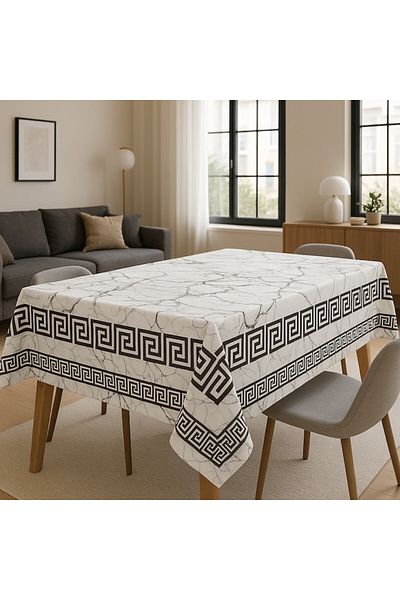 Brava Casa Fata de Masa Marmoris Noir Luxe, 400×140 cm