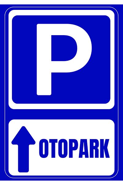 Girl Power 35 X 50 Car Parking up Direction Foil Printing Sticker Warning Sign