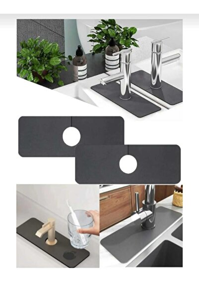 Home Su Emici Sihirli Lavabo Kenar Matı 38x13cm