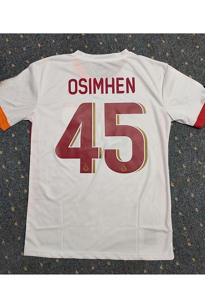 FOLKLORİST Galatasaray~ Victor'Osimhen White New Season Adult Football Jersey