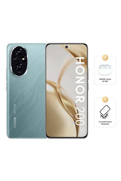 HONOR هونر 200 أخضر زمردي 5G ثنائي الشريحة 12 جيجابايت رام 256 جيجابايت